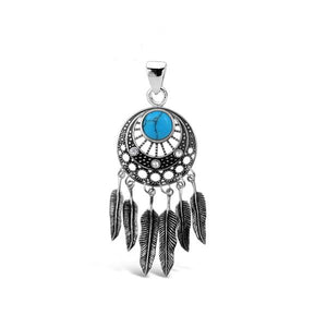 NEVADA 925 Sterling Silver Turquoise Pendant